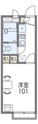 レオパレスパレス猪名寺IIの物件間取画像